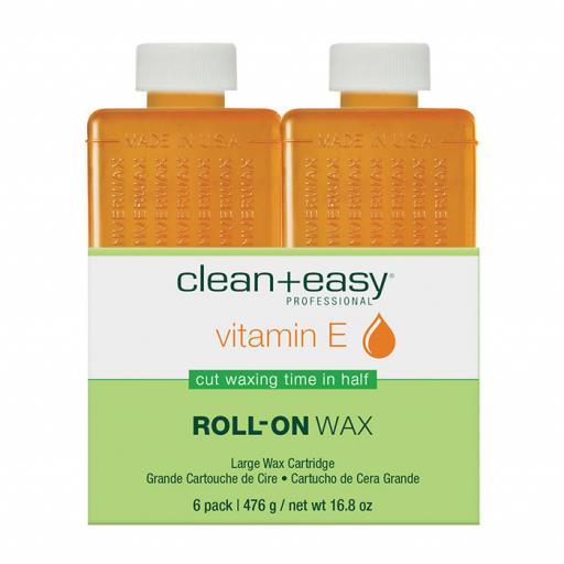 Clean & Easy Large Vitamin E Refills 80g X 6 Total 476g