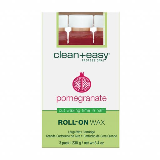 Clean & Easy Pomegranate Large Wax Refills 80g x 3 Total 238g
