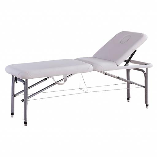 SkinMate Astra White Portabe Couch With Carry Case