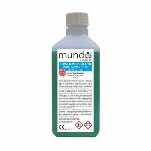 Mundo Power Plus ULTRA Tool Disinfectant 500ml
