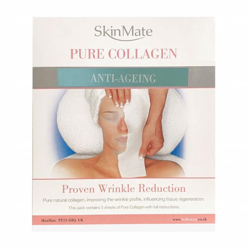 SkinMate Pure Collagen Anti-Ageing Masks A4 Sheets