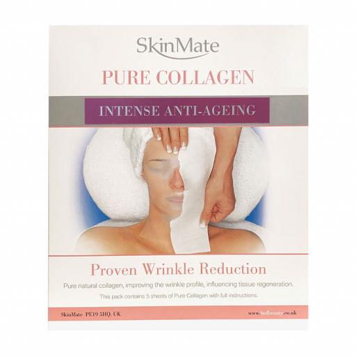 SkinMate Pure Collagen Intense Anti-Ageing Masks A4 Sheets