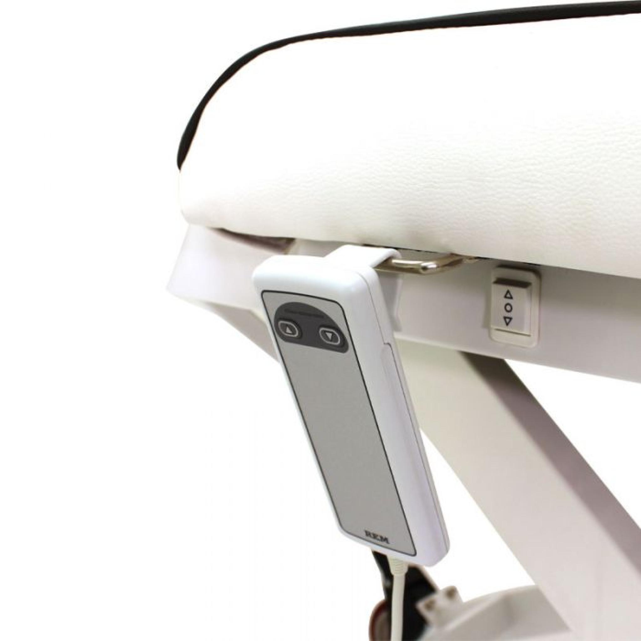 Shop REM Excel Standard Electric Beauty Bed White HOF Beauty