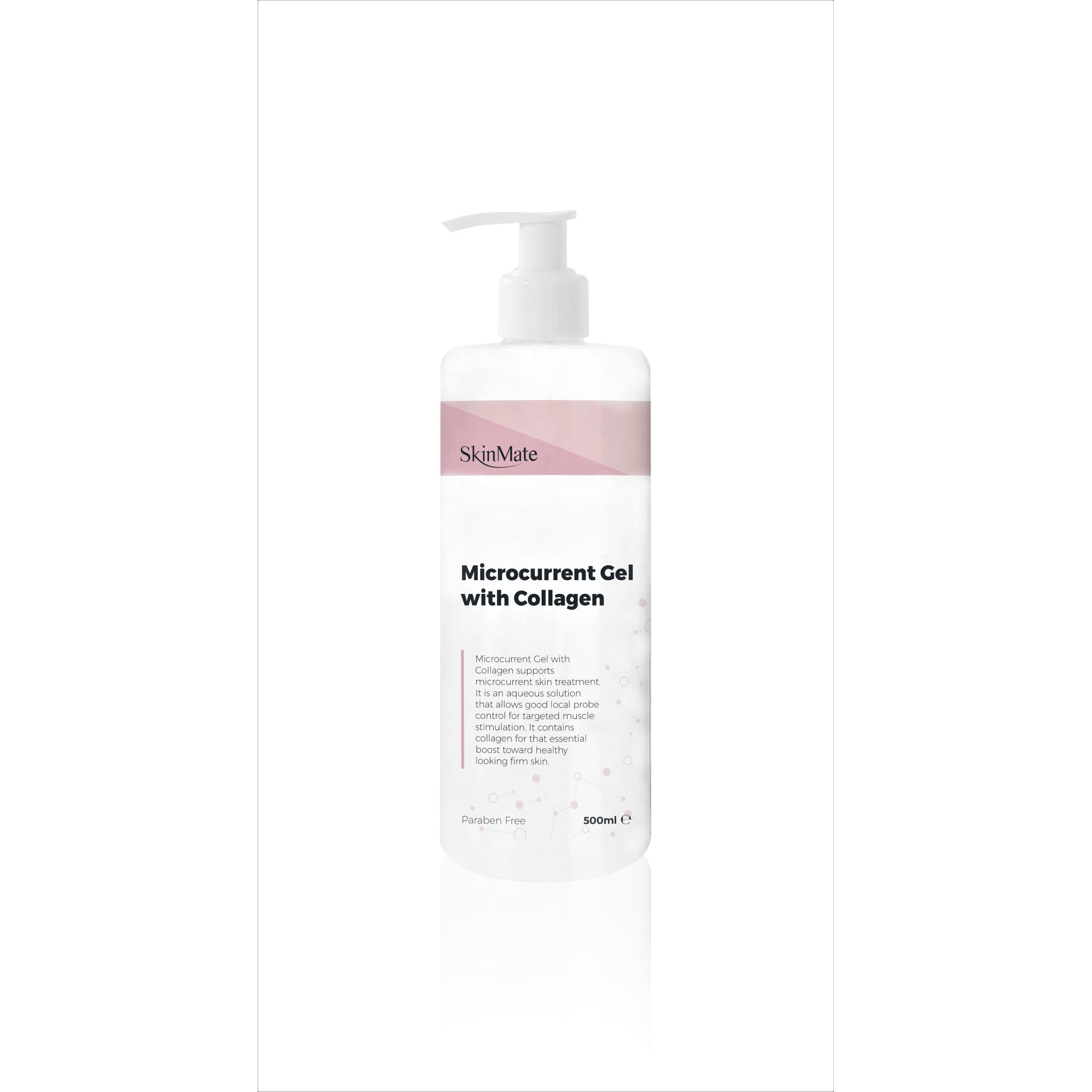 SkinMate Microcurrent Gel with Collagen 500ml